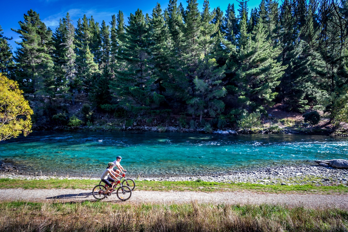 Cycling near Wanaka