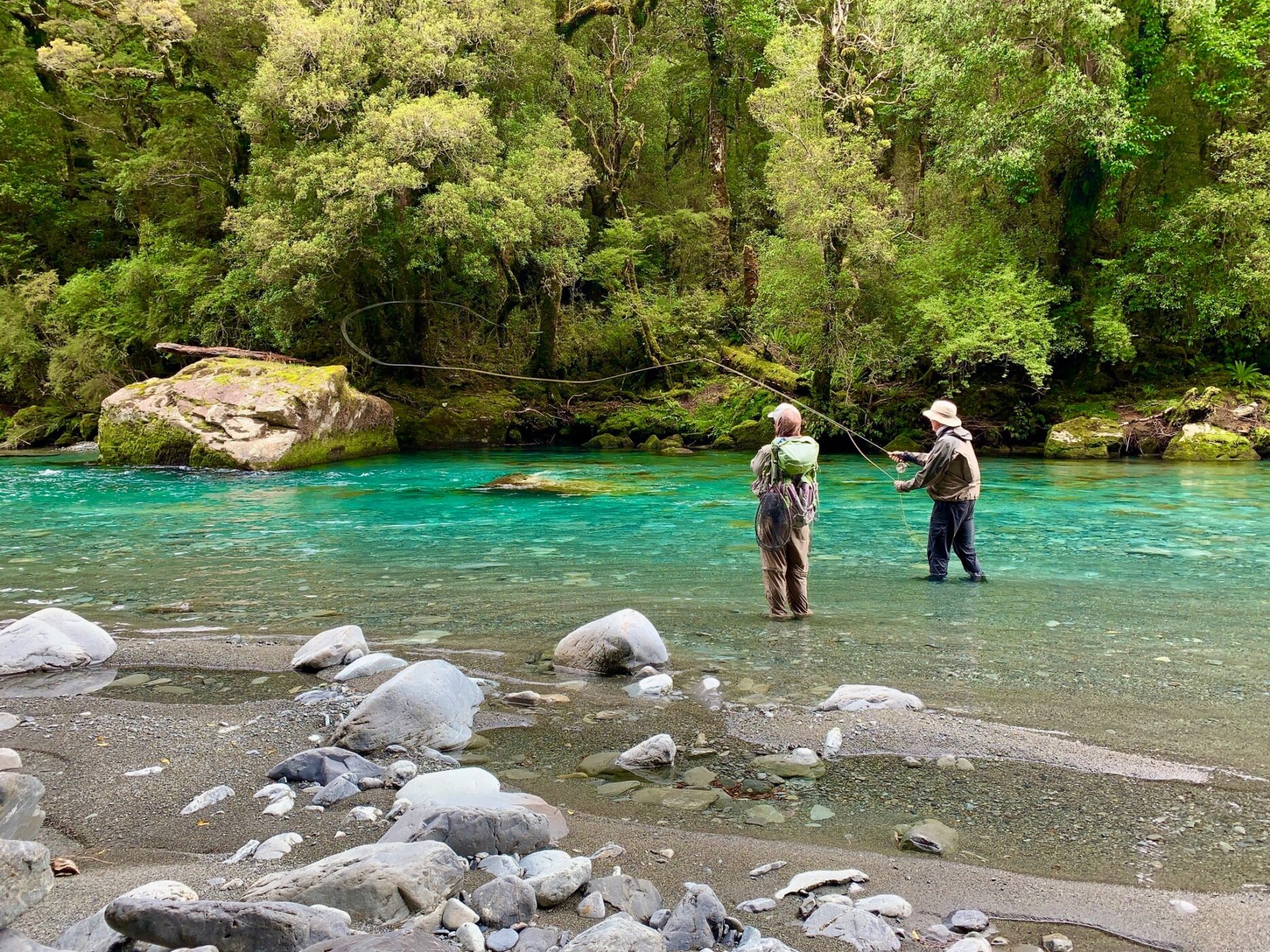 Fly fishing
