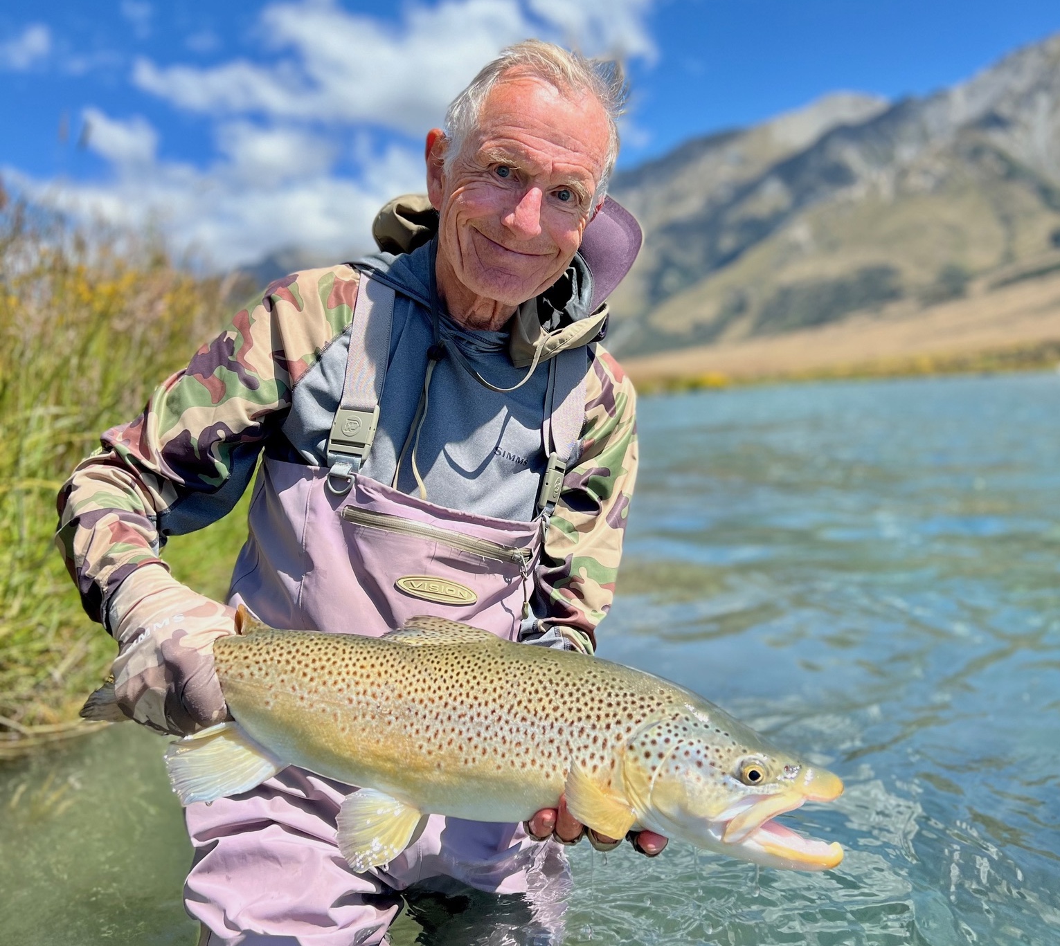 Heli fishing catch of the day